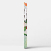 iPhone Case für Rot und Weiß (Rückseite / Links)