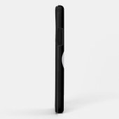 iPhone Case für Schwarz und Weiß-Liebe (Hinten/Rechts)