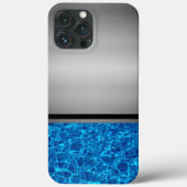 iPhone Case für Silver and Blue Water (Rückseite)