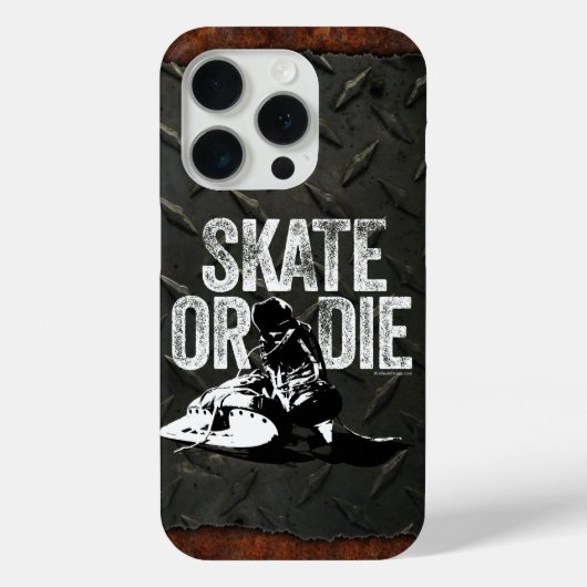 iPhone Case für Skate oder Die (Hockey) Case-Mate (Rückseite)