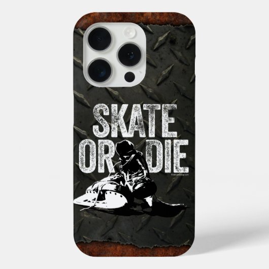 iPhone Case für Skate oder Die (Hockey) Case-Mate (Rückseite)