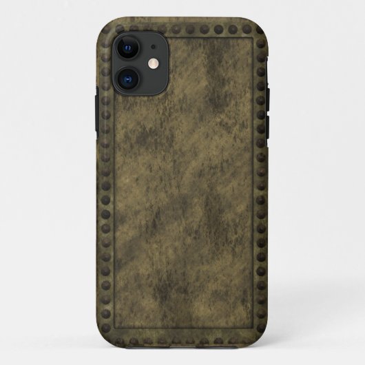 iPhone Case für Steampunk-Metal und Ständer-Panel (Rückseite)