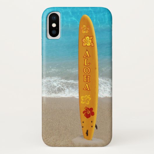 iPhone Case für Surfbretter (Rückseite)
