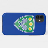 iPhone Case für Tennisspieler (Rückseite (Horizontal))