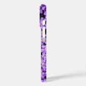 iPhone Case für Violet-Blume (Rückseite / Links)