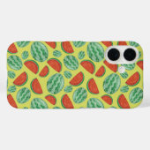 iPhone Case für Watermelon-Muster (Rückseite (Horizontal))
