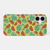 iPhone Case für Watermelon-Muster 16 Hülle (Rückseite (Horizontal))