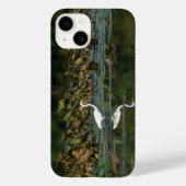 iPhone Case für White Egret Reflection (Rückseite)