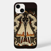 iPhone Case Gemini Celestial Zodiac Art (Rückseite)