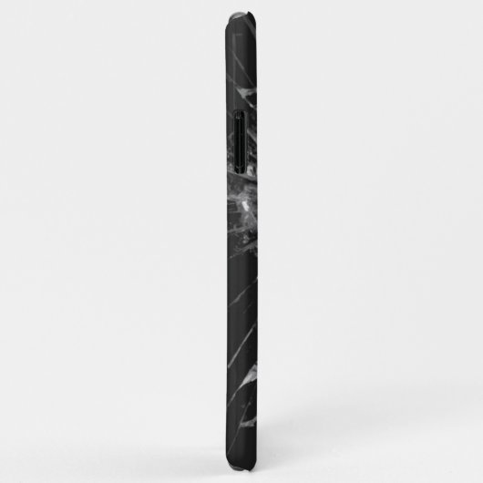 iPhone Case - Glasrohr durch die Kugel (Hinten/Rechts)