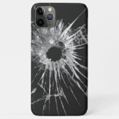 iPhone Case - Glasrohr durch die Kugel (Rückseite)