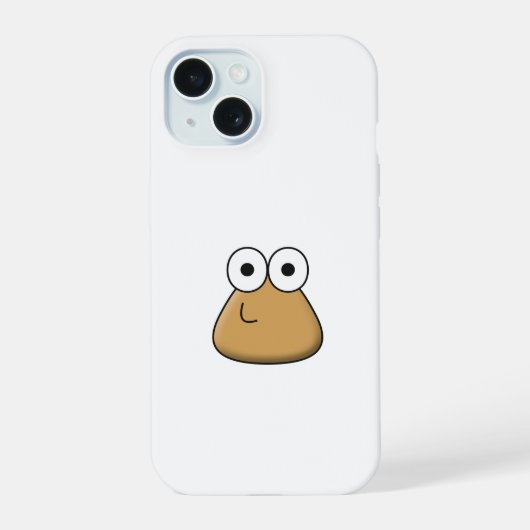 iPhone Case - Happy Baby Pou 15 Hülle (Rückseite)