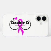 iPhone case - I Liebe Double D (Rückseite (Horizontal))