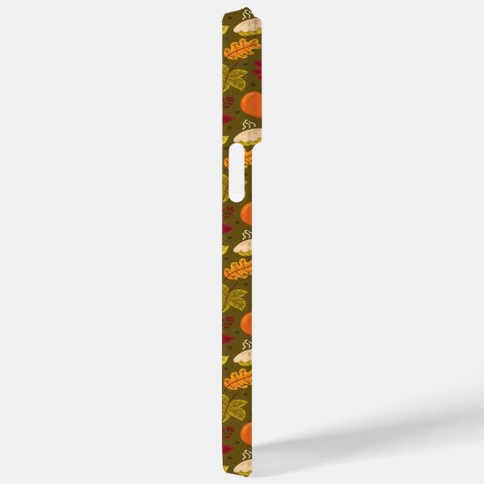iPhone Case im Herbst Leaf Muster (Rückseite / Rechts)