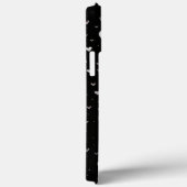 iPhone Case im Muster Schwarz/Weiß (Rückseite / Rechts)