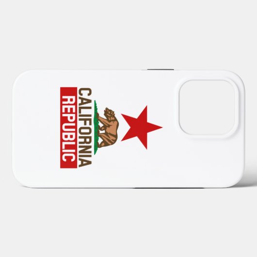 iPhone Case in der Republik Kalifornien (Rückseite (Horizontal))