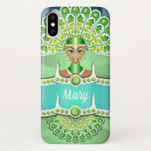 iPhone Case in Indian Print (Rückseite)