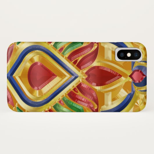 iPhone Case in Indian Print (Rückseite (Horizontal))