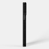 iPhone Case in Schwarz und Grau Hülle (Rechte Seite)