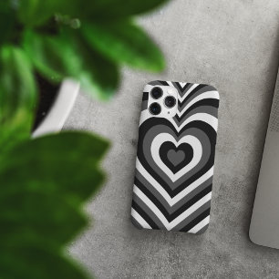iPhone Case iPhone iPhone Black & White Heart 14