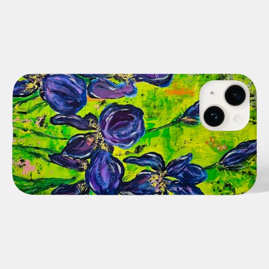 iPhone Case Iris (Rückseite (Horizontal))