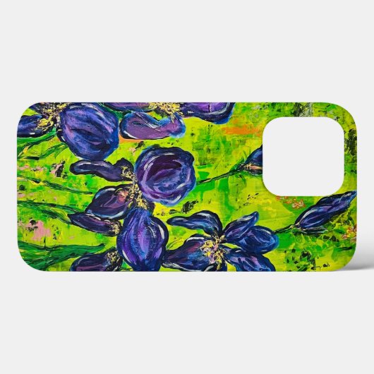 iPhone Case Iris (Rückseite (Horizontal))