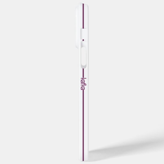 Iphone Case Kafka HSR (Rückseite / Links)