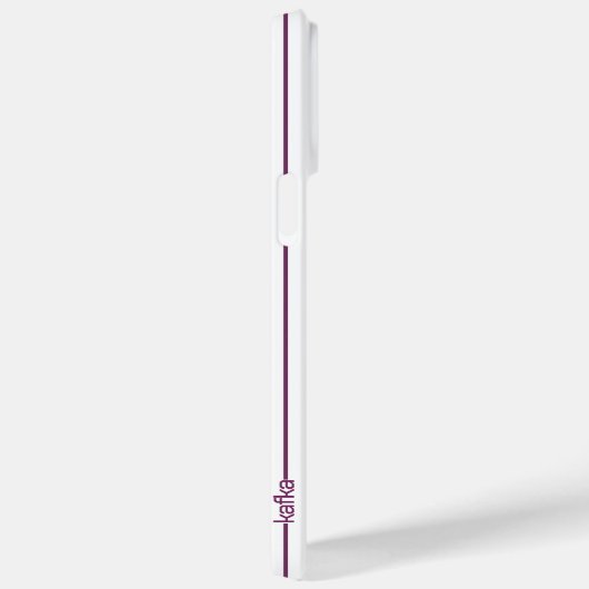 Iphone Case Kafka HSR (Rückseite / Rechts)