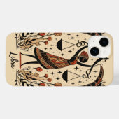 iPhone Case Libra Celestial Zodiac Art (Rückseite (Horizontal))