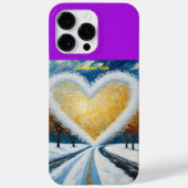 iPhone Case - Liebe Versage nie (Rückseite)