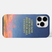 iPhone Case "Live Not for Today" Hülle (Rückseite (Horizontal))