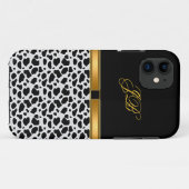iPhone Case-Mate Fall Gold Black Hülle (Rückseite (Horizontal))