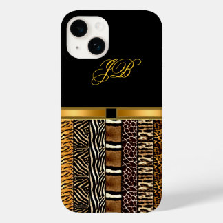 iPhone Case-Mate Fall Gold Black Hülle