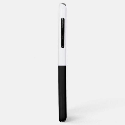 iPhone Case-Mate-Gehäuse in Schwarzweiß Case-Mate iPhone Hülle (Hinten/Links)