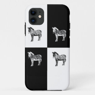iPhone Case-Mate-Gehäuse in Schwarzweiß Case-Mate iPhone Hülle
