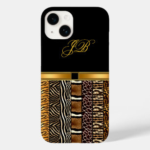 iPhone Case-Mate Hülle Gold Schwarz