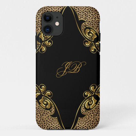 iPhone Case-Mate Hülle Leopard (Rückseite)