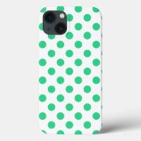 iPhone Case-Mate iPhone mit grünen und weißen Polk