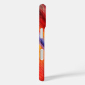 iPhone Case mit abstrakten Sunset-Farben (Rückseite / Rechts)