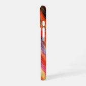 iPhone Case mit abstrakten Sunset-Farben 16 Hülle (Linke Seite)