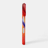 iPhone Case mit abstrakten Sunset-Farben 16 Hülle (Rechte Seite)