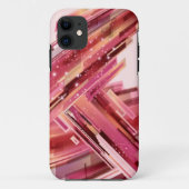 iPhone Case mit abstrakter Farbe (Rückseite)