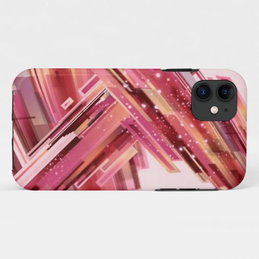 iPhone Case mit abstrakter Farbe (Rückseite (Horizontal))