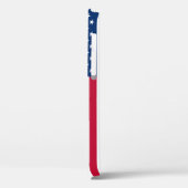 iPhone Case mit amerikanischer Flagge (Rückseite / Links)