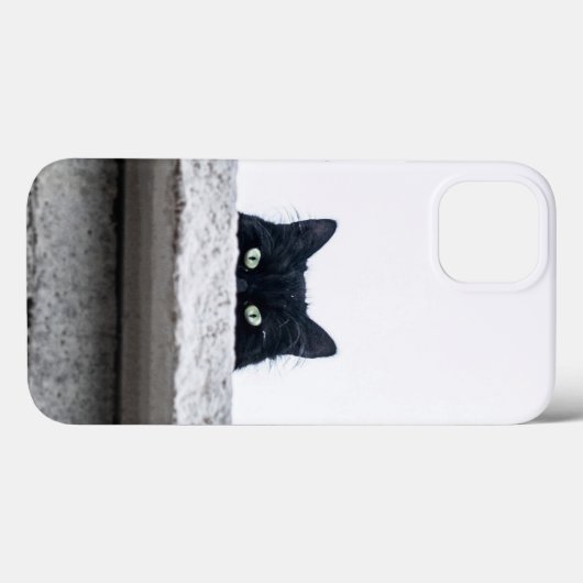 iPhone Case mit benutzerdefiniertem Cat Foto | Per (Rückseite (Horizontal))