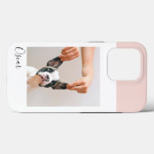 iPhone Case mit benutzerdefiniertem Dog-Foto | Pas (Rückseite (Horizontal))