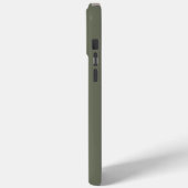 iPhone Case mit benutzerdefiniertem Moss Green (Rückseite / Links)