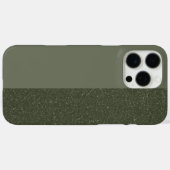 iPhone Case mit benutzerdefiniertem Moss Green Spl (Rückseite (Horizontal))