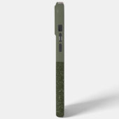 iPhone Case mit benutzerdefiniertem Moss Green Spl (Rückseite / Links)