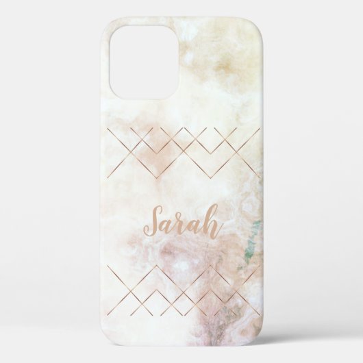 iPhone Case mit coolem Trendy Marble Case-Mate-Des (Rückseite)